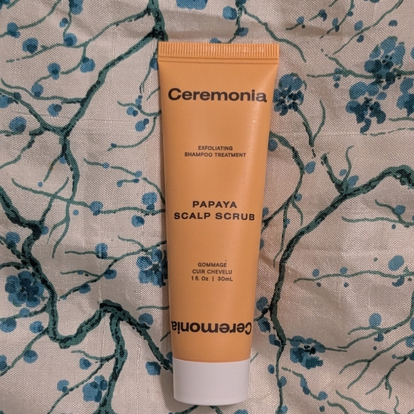 Ceremonia Papaya Scalp Scrub - Travel Size - Sealed - Picture 1 of 4